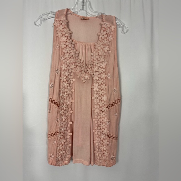 POL Tops - POL Pink/Blush Sleeveless Top